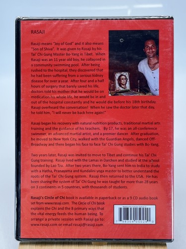 Tai Chi Gung With RASAJI DVD NEW RARE - Imagen 2 de 3