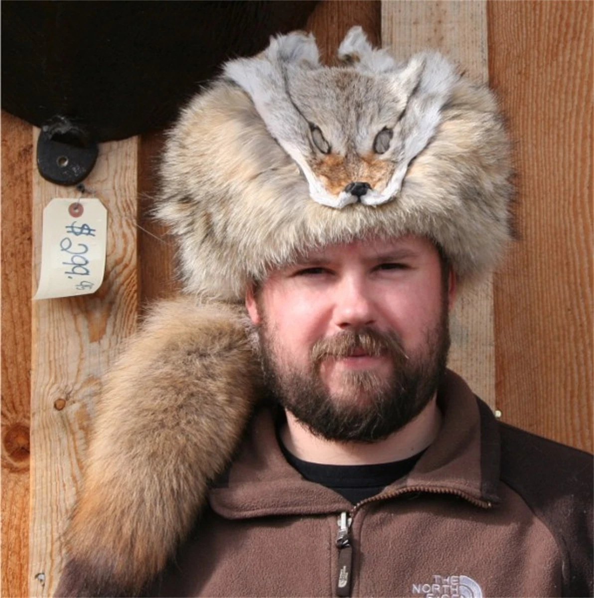 Coyote skin sales hat