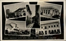 SANTA BARBARA CALIF CA Buildings After Earthquake Antique RPPC Real Photo PC