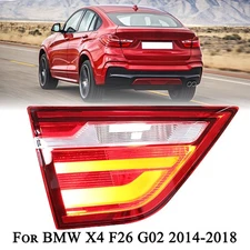 Left Inner LED Tail Light For BMW X4 F26 G02 2014 15-2018 Rear Brake Lamp Driver