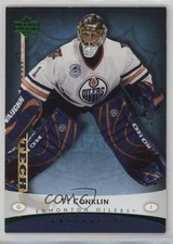 2005-06 Upper Deck Artifacts Green 18/25 Ty Conklin #41 jg3