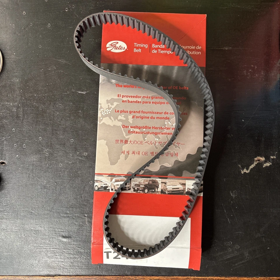 Correa de distribución Gates T245 para Chrysler Neon Stratus Plymouth 4667606 Foto 4 de 4