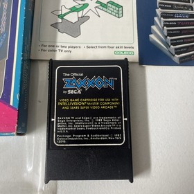 Zaxxon (Mattel Intellivision, 1982) Complete In Box Tested Works