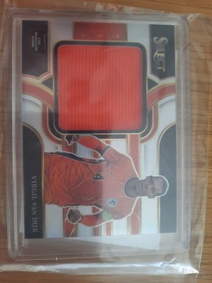 VIRGIL VAN DIJK 2025-26 SELECT FIFA WORLD CUP JUMBO PATCH SILVER PRIZM