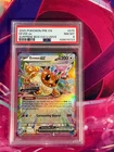 Eevee ex 075/131 Prismatic Evolutions Stamped PSA Graded 8 Pokemon TCG