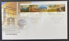 2013 National Gallery Of Australia Landscapes FDC First Day Cover Parkes ACT Pmk