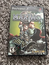 Maximo: Ghosts to Glory - Sony PlayStation 2 PS2 - TESTED + MANUAL 🪦 💀🗡️🛡️🩲