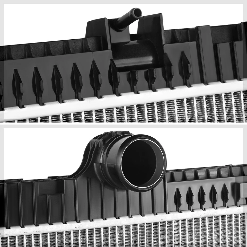 [2 filas] Radiador de aluminio estilo OE para 08-13 Peterbilt 387/367/587/Kenworth T700 Foto 4 de 4