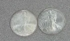 Lot of 2 American 1 oz. .999 Silver Eagles (011)