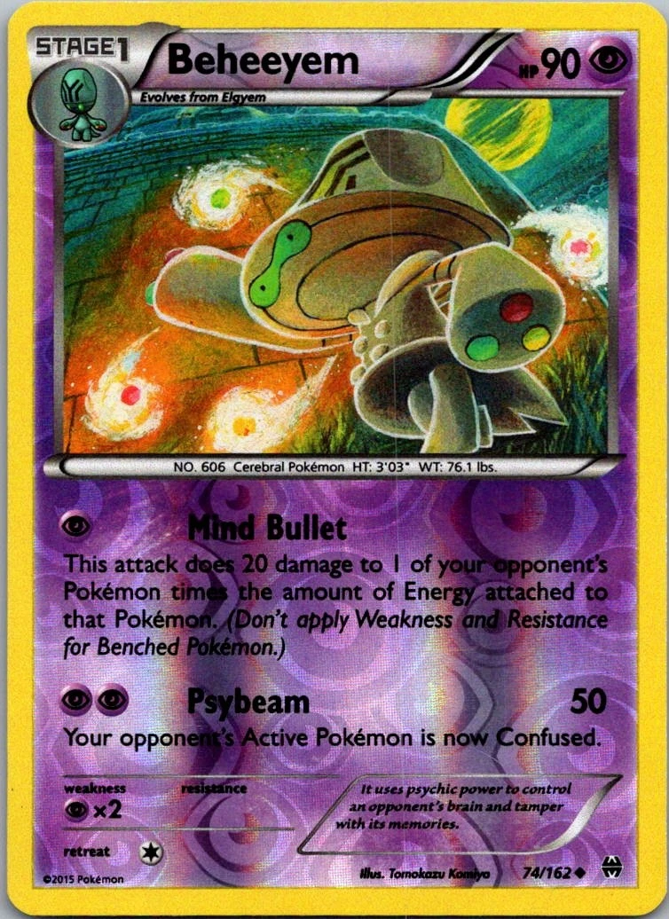 beheeyem pokemon card value Beheeyem Pokémon TCG Cards for sale