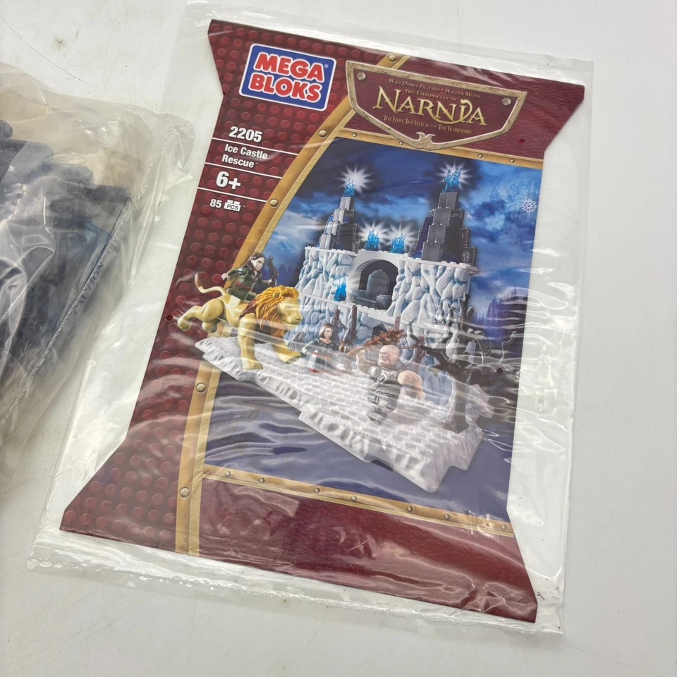 MEGA BLOKS 2205 Narnia Ice Castle Rescue SEALED BAGS COMPLETE 2005 Lion Witch - Image 3 of 4