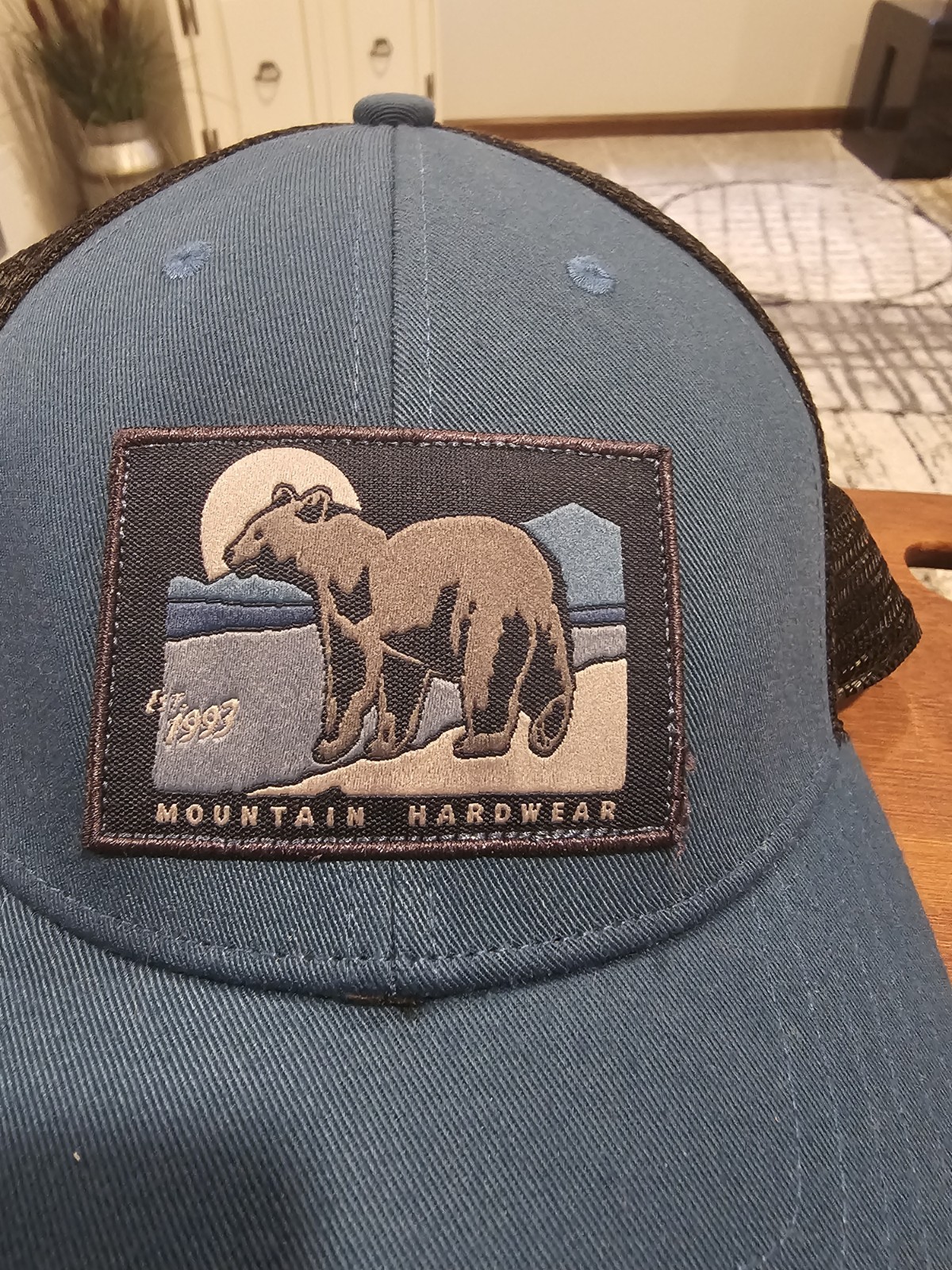 Mountain Hardware Patch Hat Cap Snapback Trucker … - image 2