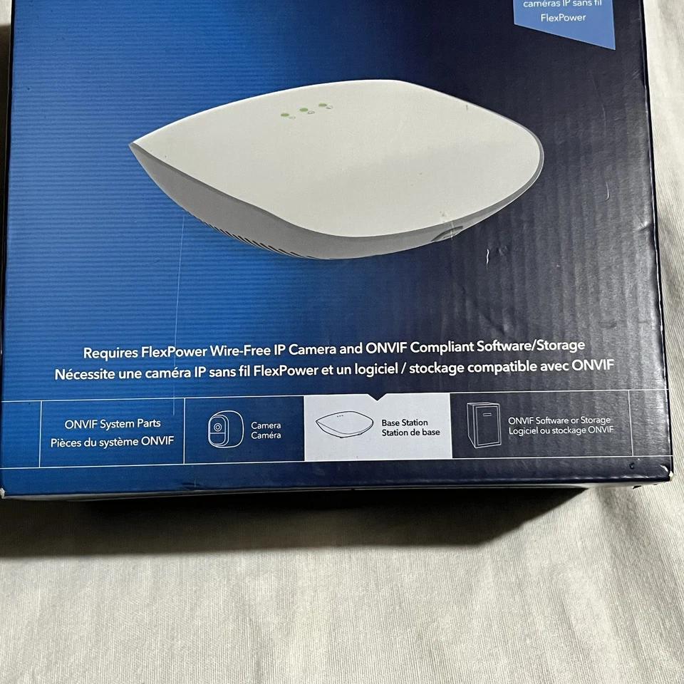 NEW Netgear Flexpower Wire-Free Onvif IP Camera Base Station VNB4000-111PAS - Image 2 of 4