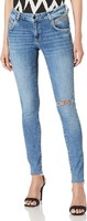 Mavi Damen Jeans Adriana Mid-Rise Super Skinny Mid Ripped Blau,W25 L28 *M0018