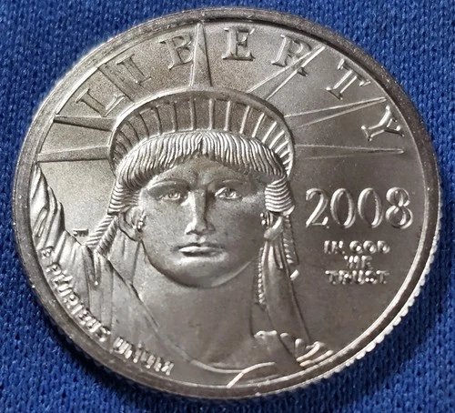 2008 American Platinum Eagle 1/4 oz — photo from another recent sale