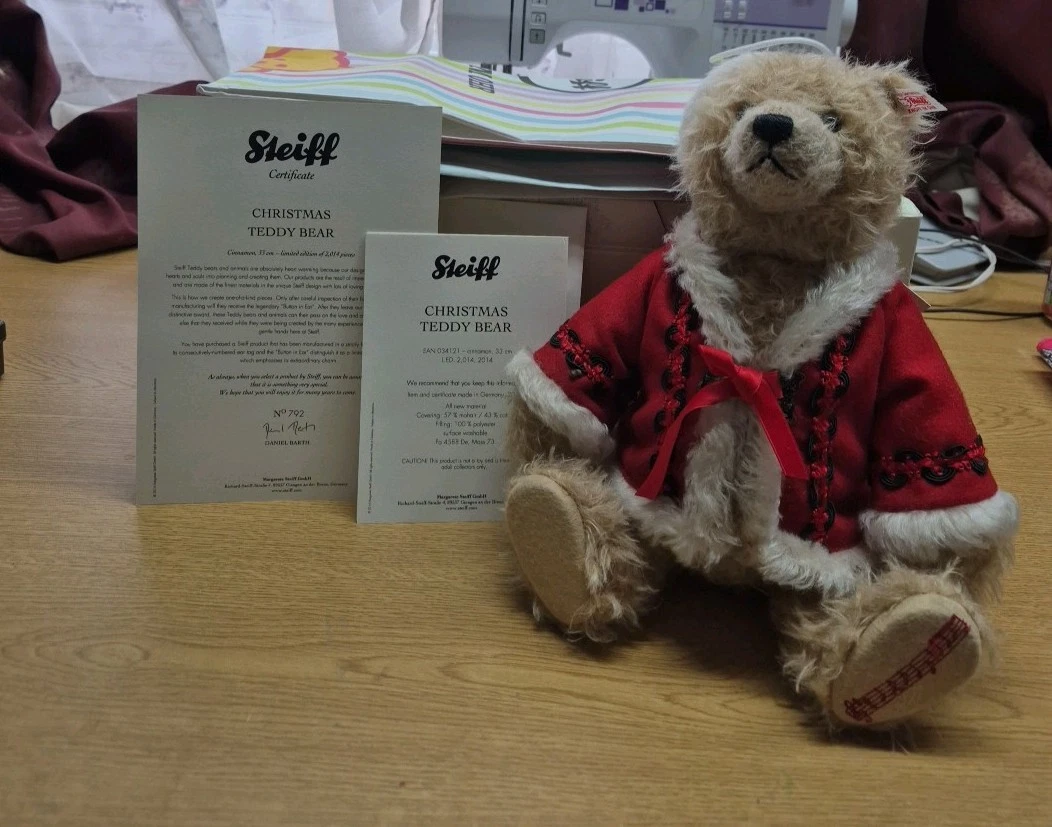 Steiff Christmas Teddy Bears for sale | eBay UK