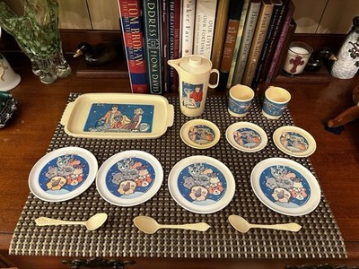 1982  Tea Set Of E.T.'s Children's Play Tea Set By Chilton Read/ See Pics