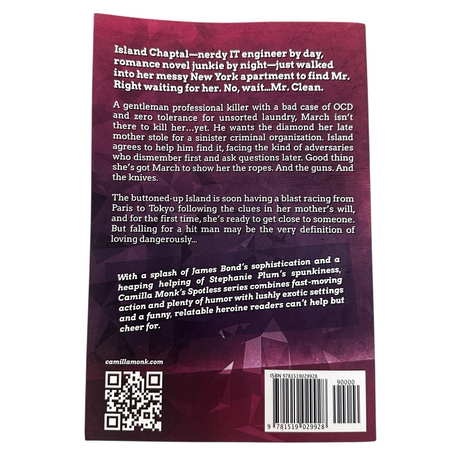 Spotless - Paperback, by Monk Camilla - Very Good - product detail image 2
