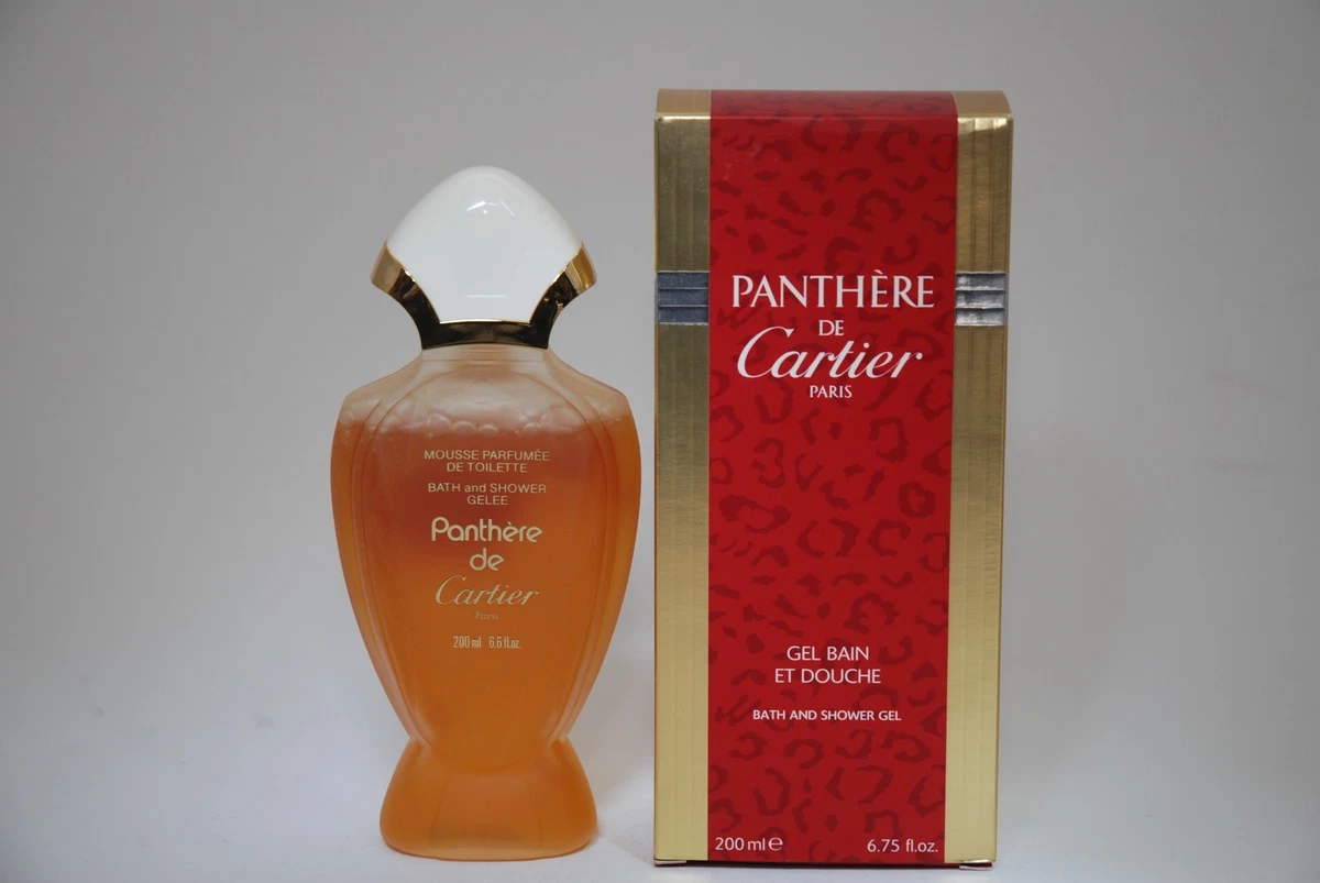 VINTAGE CARTIER BATH AND SHOWER GEL 200ML PANTHER