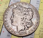 1879 S Morgan Silver Dollar Us Coin Reverse Of 78 Vf Details