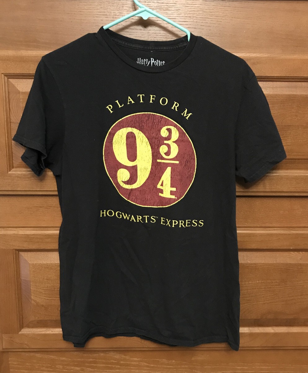 Harry Potter black T Shirt Sz Med 