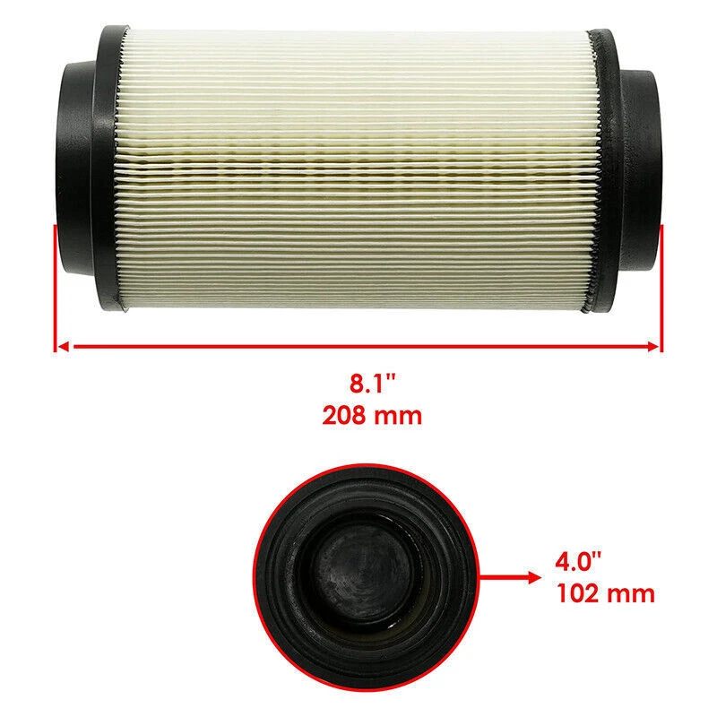 Air Filter w/Prefilter Intake Air Sleeve For 2000-2013 Polaris Sportsman 500 - Image 2 of 4