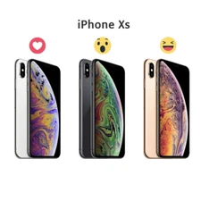 Apple iPhone XS 256/64GB -Gold Gray Silver- Unlocked Verizon Att 5.8" Screen 