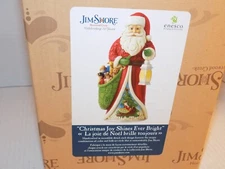 Jim Shore Santa Bag Heartwood Creek Enesco Toy Christmas Joy Shines Ever Bright