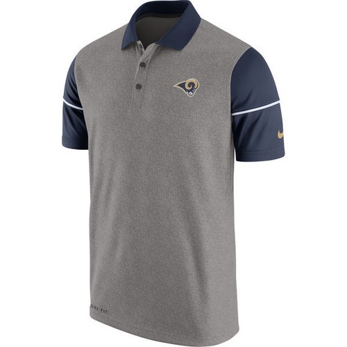 LOS ANGELES RAMS POLO SHIRT- NIKE ON 