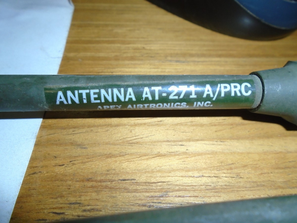 Military PRC Antenna AT-271A NOS Manpack 7 Section PRC 25 77
