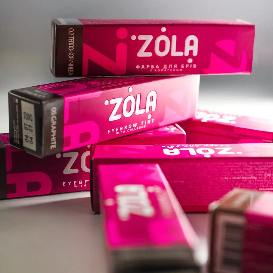 ZOLA Professional Eyelash&Eyebrow Tint With Collagen 15ml 6 colors - Image 3 of 4