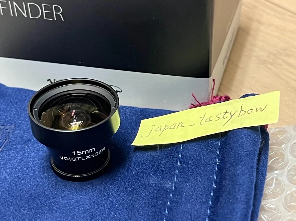 VOIGTLANDER 15mm Viewfinder M - Black Metal Cosina Made in Japan New - Image 3 of 4