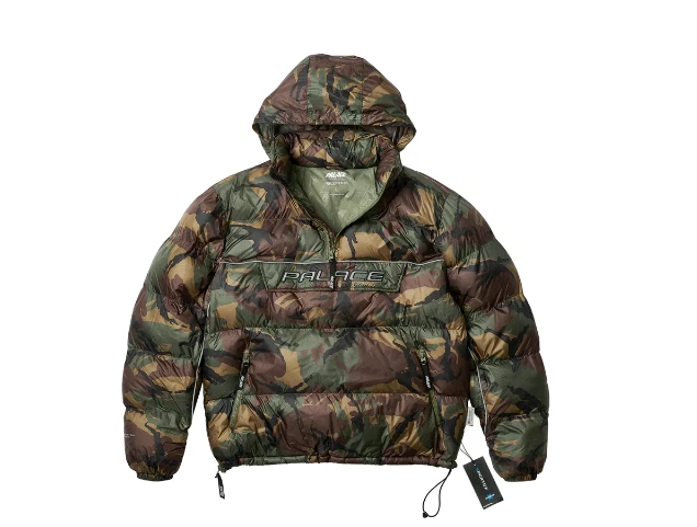 Palace Skateboards Pertex P90 Puffa Jacket Camo XL BRAND NEW In Hand Woodland