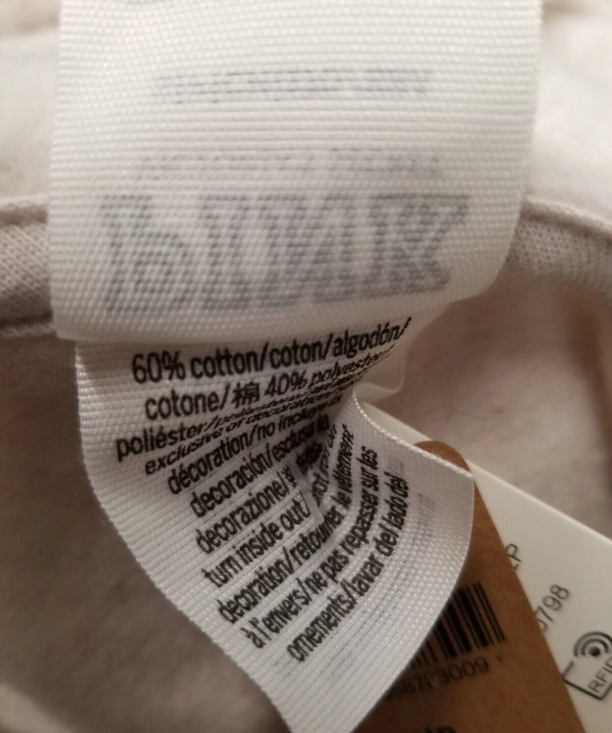 UNDERCOVER Felpa con cappuccio Victoria's Secret 11234614 pile di tutti i giorni taglia XXL farina d'avena erica