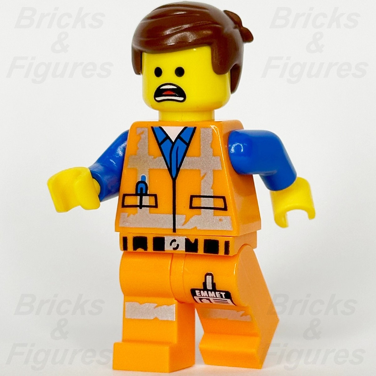 The LEGO® Movie Emmet Minifigure Wink Smile Scared Face 70830 70835  tlm120