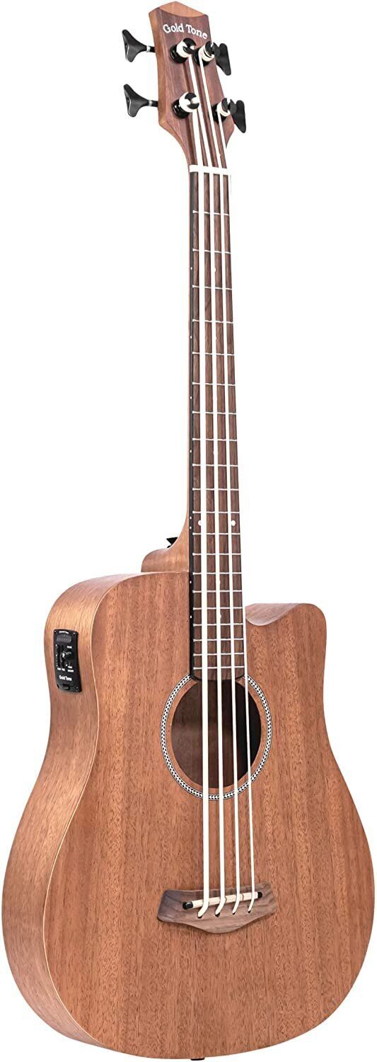 Gold Tone M-Bass25 25-Inch Scale Acoustic-Electric MicroBass with Gig Bag