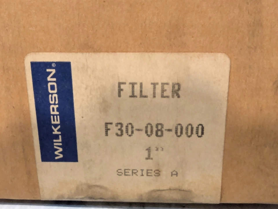 Wilkerson F30-08-000 L93 Pneumatic Filter, 2 In Box, Manual incl. - Image 2 of 4