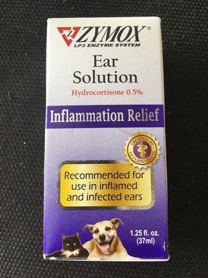 zymox ear solution inflammation relief
