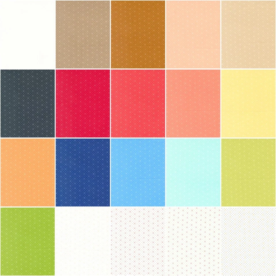 Moda Fabrics (20488JR) Eyelet Jelly Roll 20488JR Moda Precuts#1 - Image 2 of 2