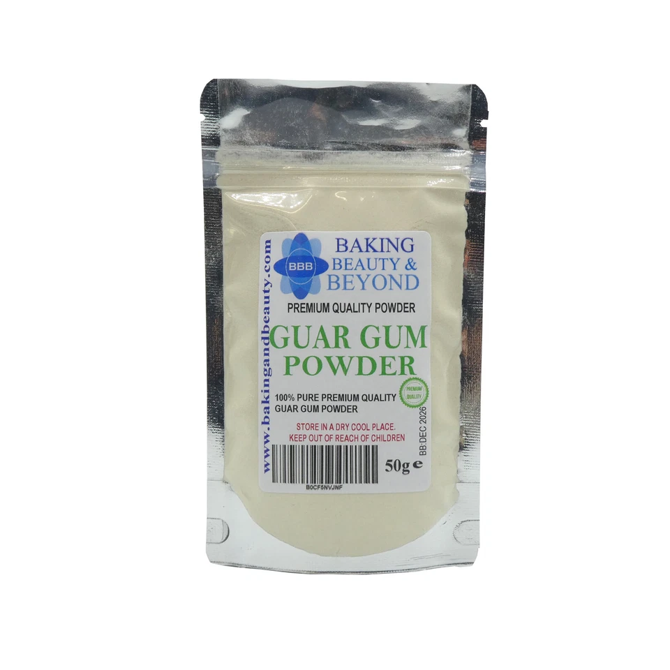 Baking Beauty and Beyond Premium Quality Guar Gum Powder Food Grade Fine Powder
