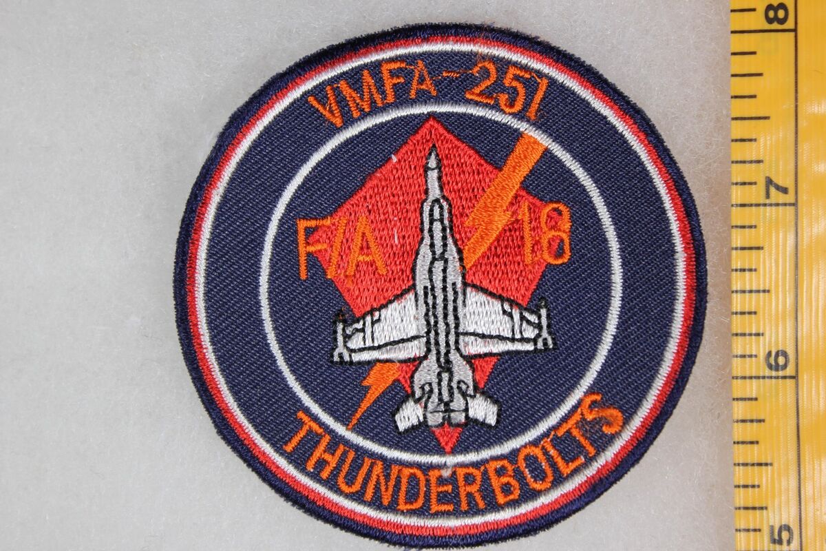 US Vietnam Era USMC Marine Hornet VMFA-251 Thunderbolt US Vietnam Era USMC Marine Hornet VMFA-251 Thunderbolt