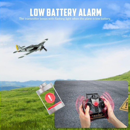 4CH Remote Control RC Airplane for Aerobatics – Perfect for Outdoor Adventures - Picture 8 of 11
