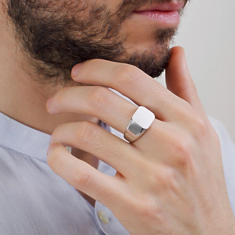 BROSWAY INK ANELLO CHEVALIER DA UOMO SCUDO SIGILLO BIK31E  (3710) MISURA 27 - Immagine 2 di 3