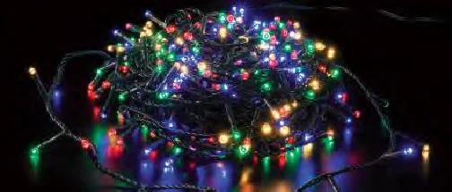 Luci Natale LED da Esterno 180 Mini Luci Multicolor + Bianco Caldo 8 Giochi
