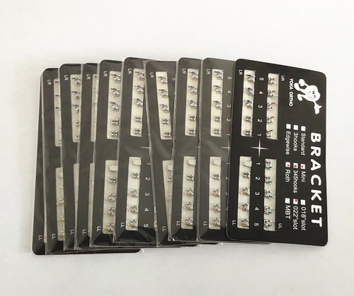20 Packs Dental Metal Brackets Mini Roth 022 345 Hooks Mesh Base Ultrathin - Picture 2 of 10