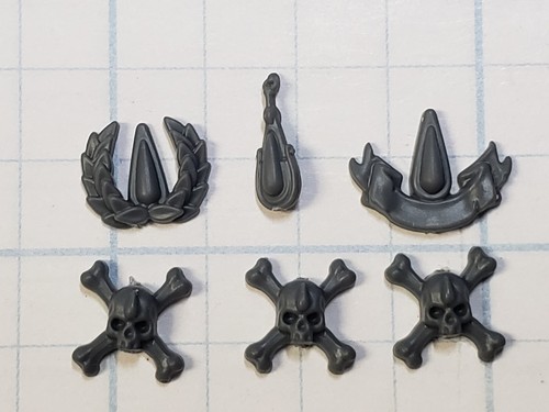 Forge World Warhammer 40k - Symboles Blood Angels - Gravures Laiton Sur Grappe - Neuf