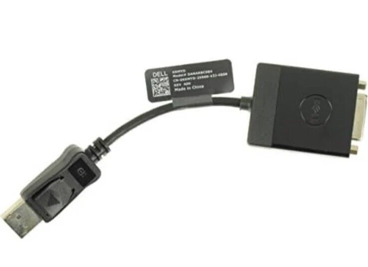 THREE(3pc) Dell DisplayPort to DVI (Single Link) KKMYD (064XF6) Model DANARBC084 - Image 2 of 4