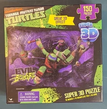 Teenage Mutant Ninja Turtles SUPER 3D Puzzle NICKELODEON 150 Piece TMNT 2013 New