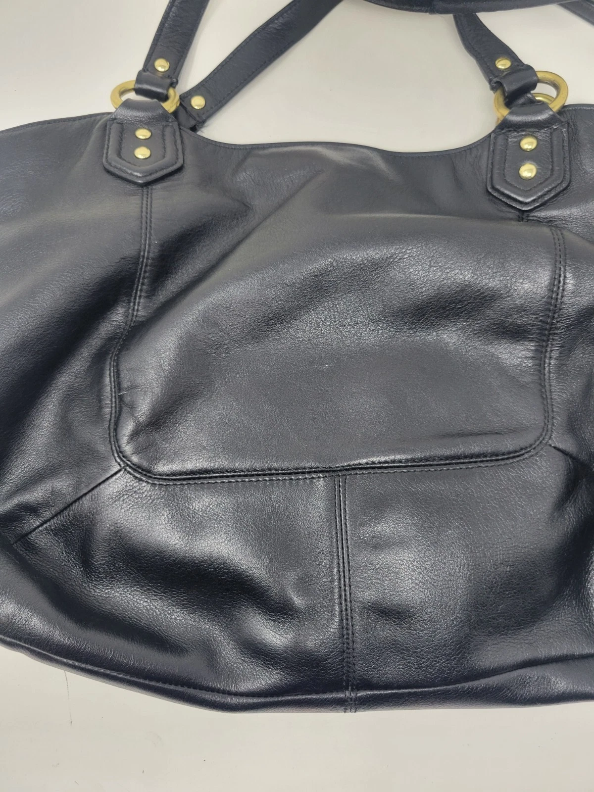 Borsa a tracolla Coach Campbell Belle in pelle nera F1381 F24961