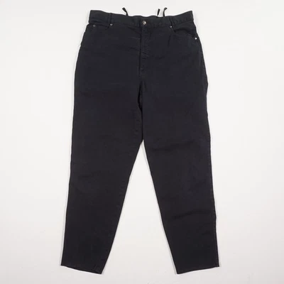Zaffiri Damen Jeans Hose Gr. 46 Schwarz Baumwolle Elasthan High Waist Vintage Ta - Bild 1 von 4